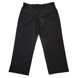 Duluth Trading Men's Flat Front Travel Casual Nylon Pants SZ 40x30 95041 Black